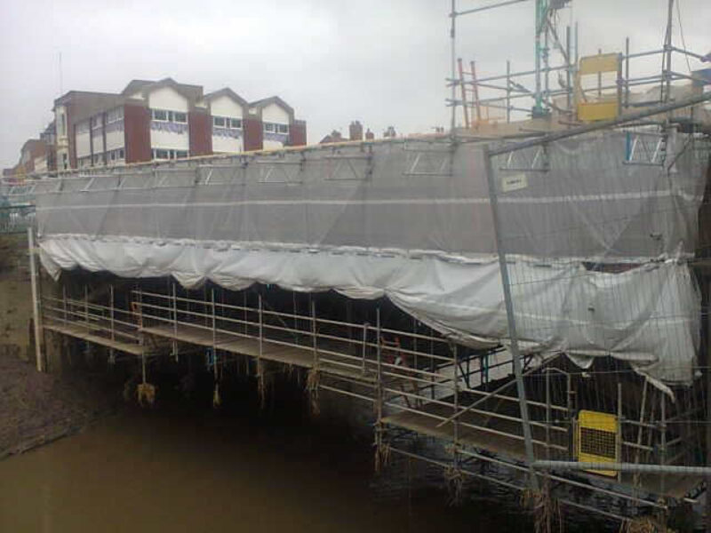 bridgwater-bridge-scaffold